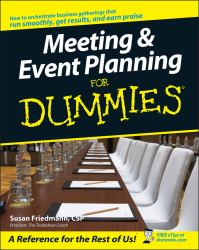 Meeting and Event Planning for Dummies