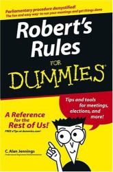 Robert's Rules for Dummies