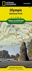 Olympic National Park, Washington USA : Trails Illustrated Map Outdoor Recreation Map