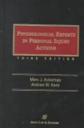 Psychological Experts in Personal Injury Actions