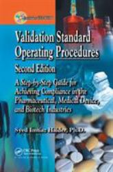 Validation Standard Operating Procedures