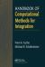 Handbook of Computational Methods for Integration