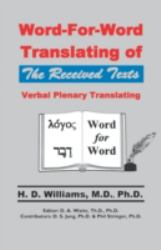 Word-for-Word Translating of the Received Texts, Verbal Plenary Translating