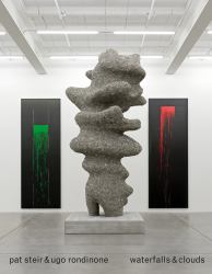 Pat Steir and Ugo Rondinone : Waterfalls and Clouds