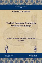 Turkish Language Contacts in Southeastern Europe