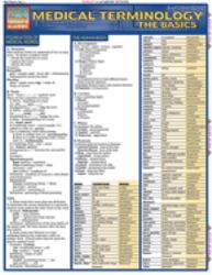 Medical Terminology:the Basics : A QuickStudy Laminated Reference Guide