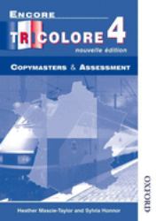 Encore Tricolore Nouvelle 4 Copymasters and Assessment No. 4