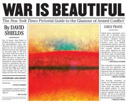 War Is Beautiful : The New York Times Pictorial Guide to the Glamour of Armed Conflict*