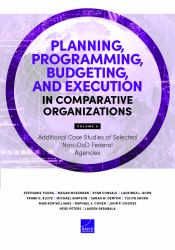 Planning, Programming, Budgeting, and Execution in Comparative Organizations : Additional Case Studies of Selected Non-DoD Federal Agencies