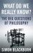 What Do We Really Know? : The Big Questions in Philosophy