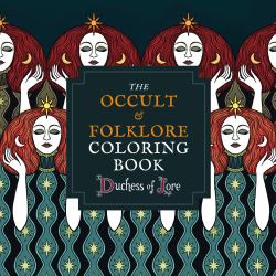 The Occult and Folklore Coloring Book