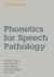 Phonetics for Speech Pathology