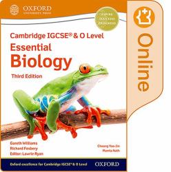 Cambridge IGCSE® and o Level Essential Biology Enhanced Online Student Book Third Edition