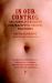 In Our Control : The Complete Guide to Contraceptive Choices for Women