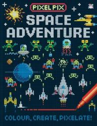 Pixel Pix Space Adventure : Colour, Create, Pixelate!