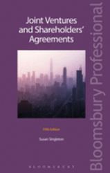 Joint Ventures and Shareholders' Agreements : Fifth Edition