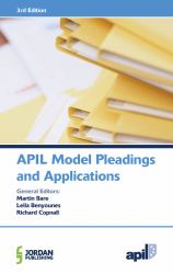 APIL Model Pleadings and Applications