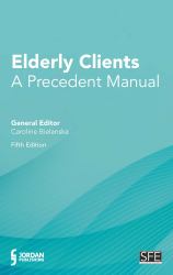 Elderly Clients : A Precedent Manual