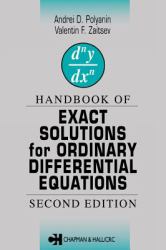 Handbook of Exact Solutions for Ordinary Differential Equations