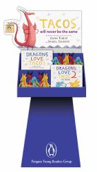 Dragons Love Tacos 10-Copy Mixed Floor Display W/ Riser and Plush PWP