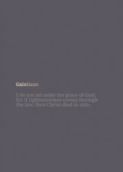 NKJV Bible Journal - Galatians, Comfort Print : Holy Bible, New King James Version