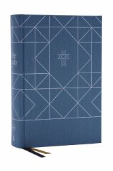 Nkjv, the Bible Study Bible, Cloth over Board, Blue, Comfort Print : A Study Guide for Every Chapter of the Bible