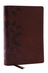 Nkjv, the Bible Study Bible, Leathersoft, Brown, Comfort Print : A Study Guide for Every Chapter of the Bible