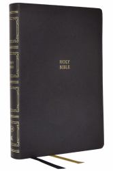 KJV Holy Bible: Paragraph-Style Large Print Thinline with 43,000 Cross References, Black Leathersoft, Red Letter, Comfort Print (Thumb Indexed)