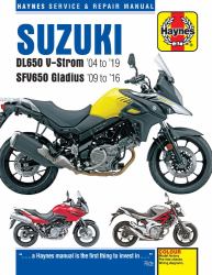 Suzuki DL650 V-Strom '04 to '19 and SFV650 Gladius '09 To '16