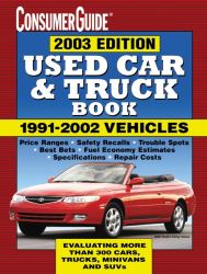 Used Car and Truck Book 2003