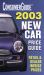 2003 New Car Price Guide