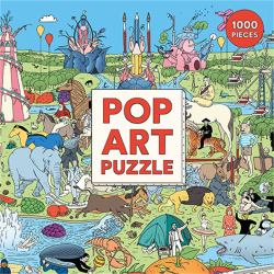 Pop Art Puzzle 1000 Piece Puzzle : Make the Jigsaw and Spot the Artists