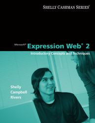 Microsoft Expression Web 2 : Introductory Concepts and Techniques