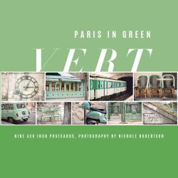 Paris in Green : Nine Photo Cards