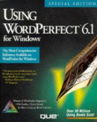 Using WordPerfect 6.1 for Windows