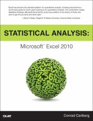 Statistical Analysis : Microsoft Excel 2010