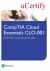 CompTIA Cloud Essentials CLO-001 UCertify Course and Labs Student Access Card