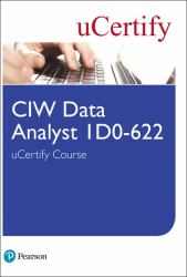 CIW Data Analyst 1D0-622 UCertify Course Student Access Card