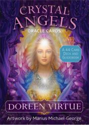 Crystal Angels Oracle Cards : A 44-Card Deck and Guidebook