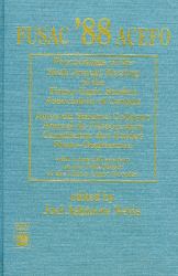 Fusac '88 : Proceedings of the Sixth Annual Meeting of the Finno-Ugric Studies Association of Canada