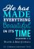 Prayer and Bible Journal : He Has Made Everything Beautiful in It's Time