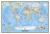 World Classic, Laminated : Wall Maps World