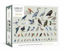 Sibley Backyard Birding Puzzle : 1000-Piece Jigsaw Puzzle with Portraits of Favorite North American Birds : Jigsaw Puzzles for Adults