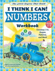 The Little Engine That Could: I Think I Can! Numbers Workbook : Counting 1-10, Shapes, Patterns, and More!