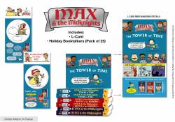 Max and the Midknights 6-Copy Prepack with l-Card and/or Holiday Booktalkers Fall 2024