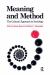 Meaning and Method : The Cultural Approach to Sociology