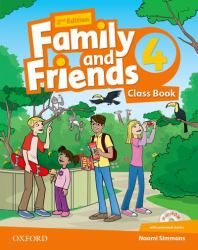 Family and Friends: Level 4 Class Book and MultiROM Pack