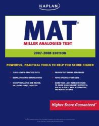 Kaplan MAT 2007-2008 : Miller Analogies Test