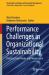 Performance Challenges in Organisational Sustainability : Practices from Public and Private Sector