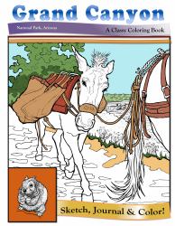 Grand Canyon : National Park, Arizona - a Classy Coloring Book